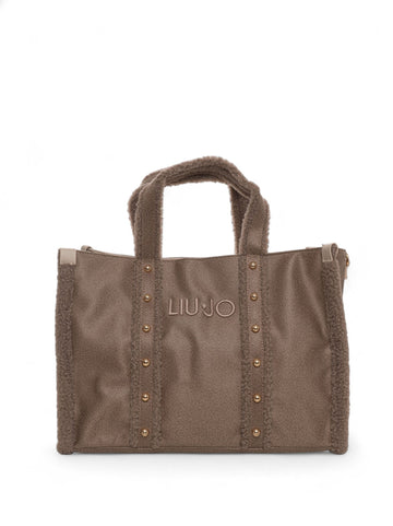 Borsa grande Beige Liu Jo Donna