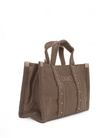 Borsa grande Beige Liu Jo Donna
