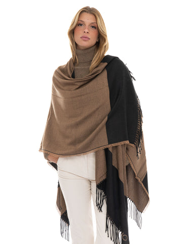 Poncho Cammello Liu Jo Donna