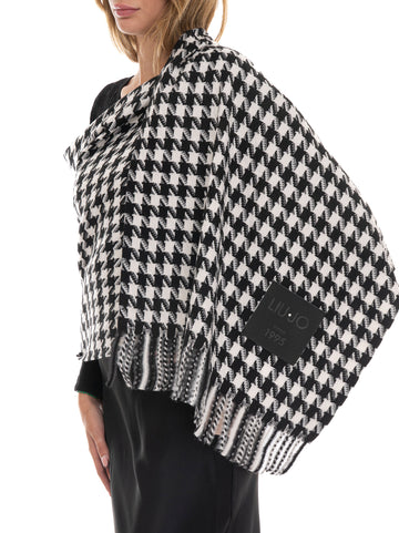Scarf Black-white Liu Jo Woman