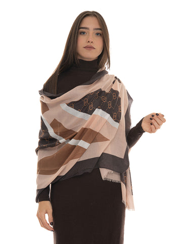 Stola Marroncino Liu Jo Donna