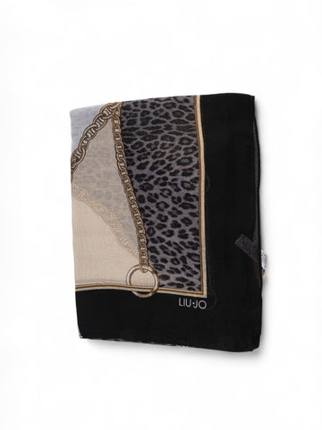 Foulard Nero Liu Jo Donna