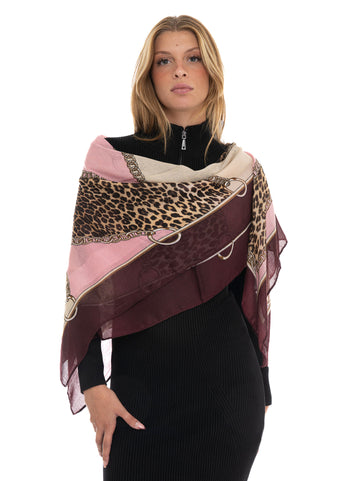 Foulard Melanzana Liu Jo Donna