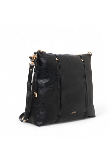 Borsa a braccio  ecs m hobo Nero Liu Jo Donna