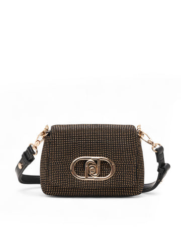 Borsa piccola  LaPuffy Nero-oro Liu Jo Donna