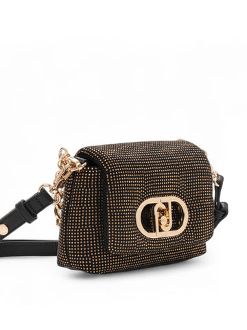 Borsa piccola  LaPuffy Nero-oro Liu Jo Donna