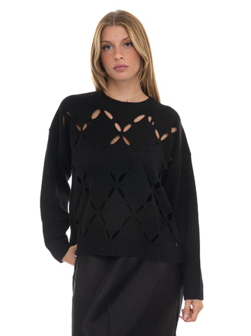 Black Sweater Liu Jo Woman