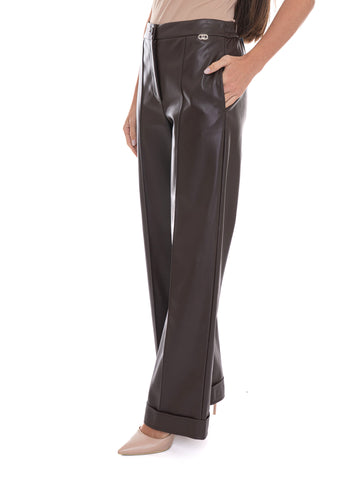Pantaloni Marrone Liu Jo Donna