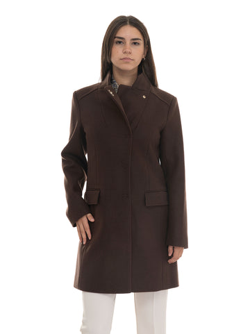 Cappotti Marrone Liu Jo Donna