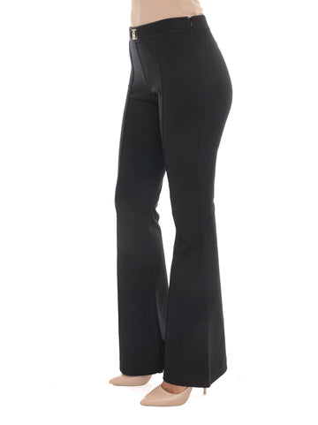 Liu Jo Women's Black Flared Trousers