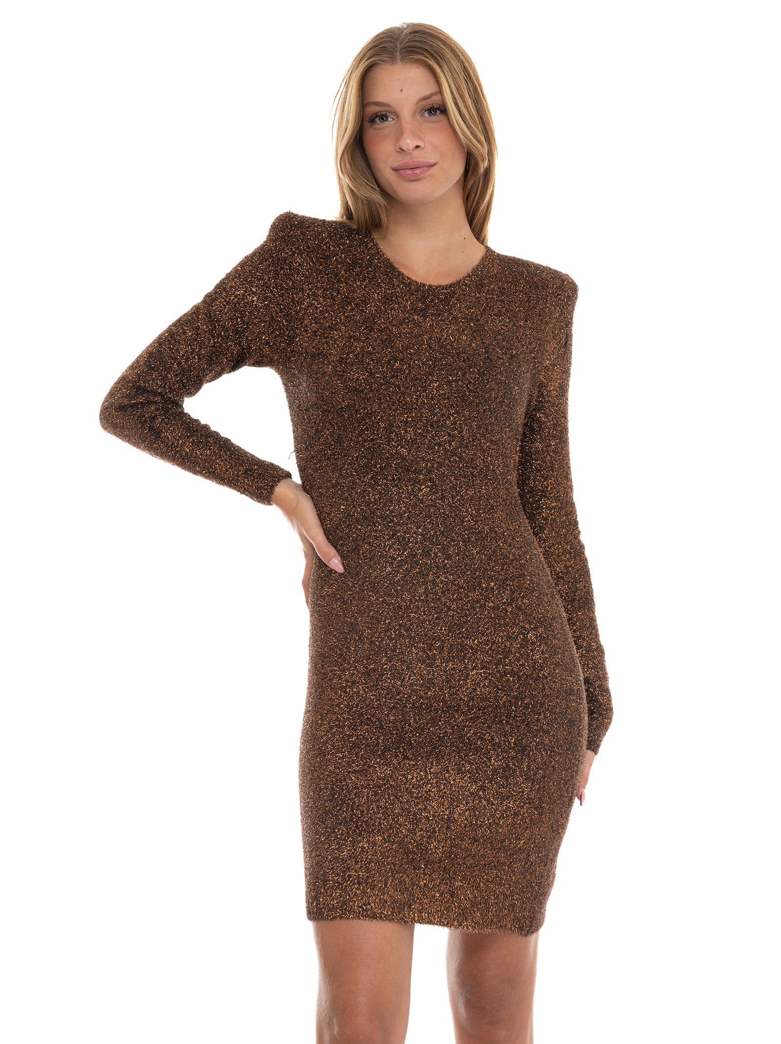 LIU JO Women's Brown Short Dress