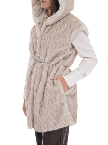 Gilet Beige Liu Jo Donna
