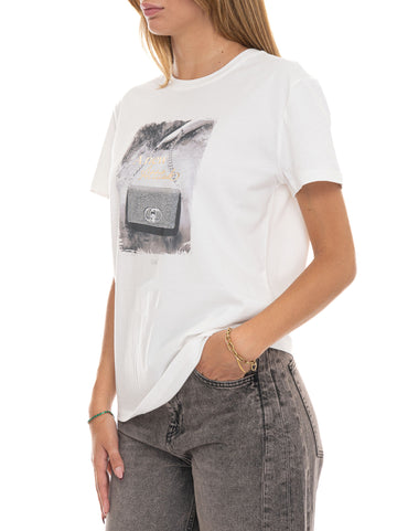 T-shirt Bianco Liu Jo Donna