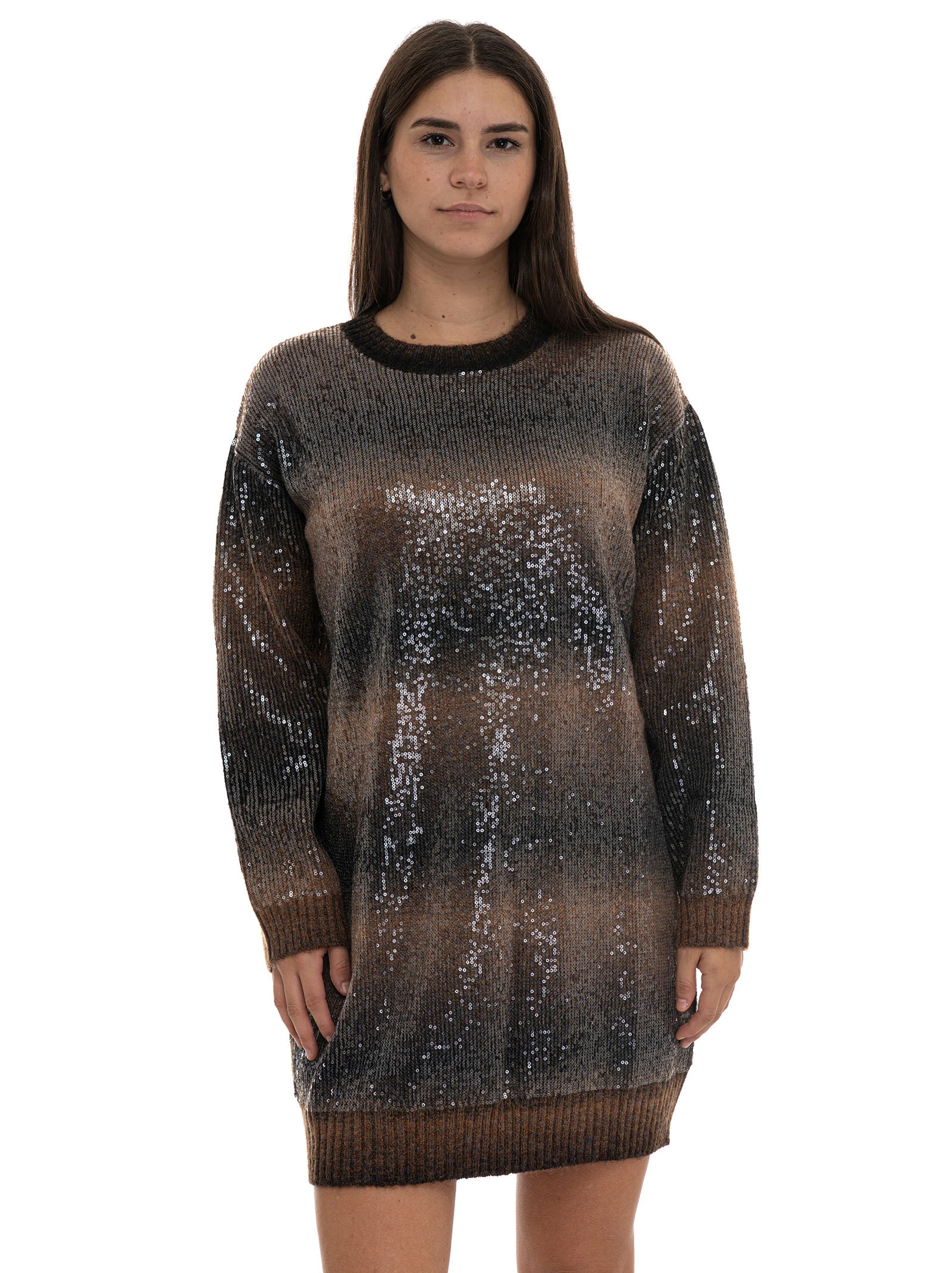 liu jo brown dress Liu Jo Women's Brown Knit Dress