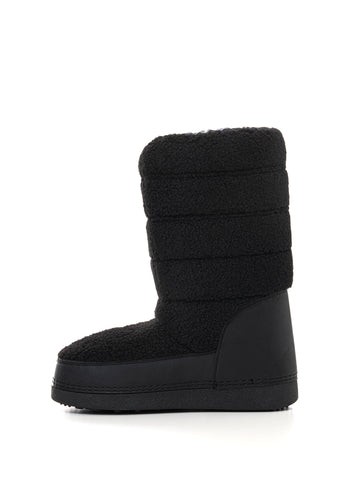 Scarponcini Nero Love Moschino Donna