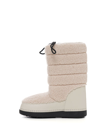 Scarponcini Bianco Love Moschino Donna