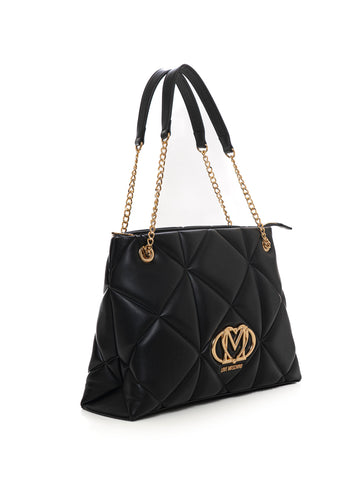 Borsa modello shopper Nero Love Moschino Donna