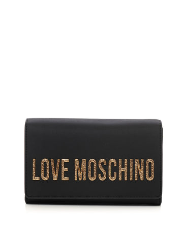 Borsa a tracolla Nero Love Moschino Donna