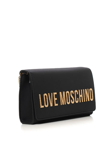 Borsa a tracolla Nero Love Moschino Donna