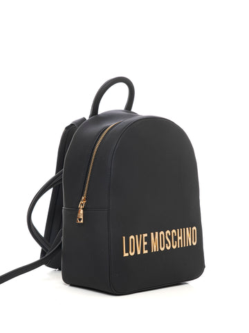 Zaino a spalla Nero Love Moschino Donna