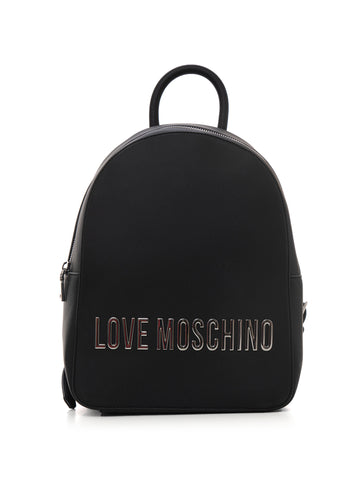 Zaino a spalla Nero Love Moschino Donna
