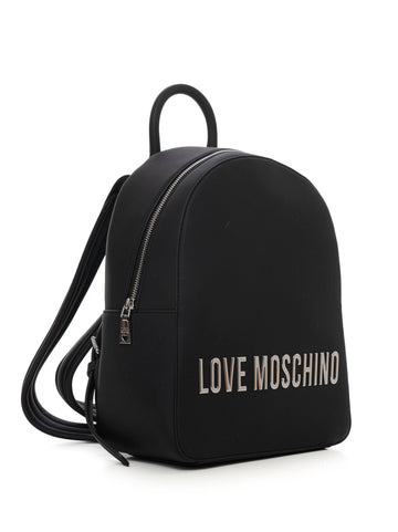 Zaino a spalla Nero Love Moschino Donna