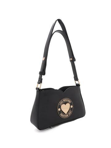 Borsa a spalla Nero Love Moschino Donna
