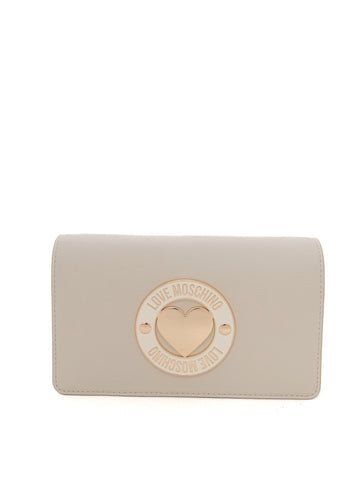 Borsa piccola Avorio Love Moschino Donna