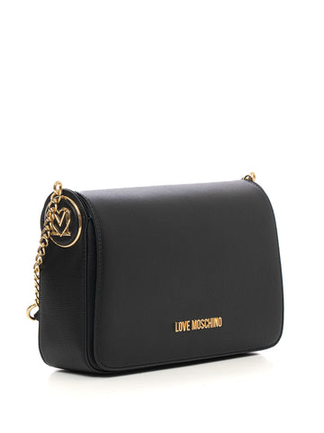 Borsa a tracolla Nero Love Moschino Donna