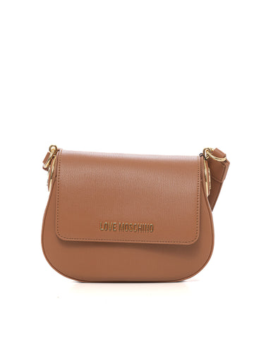 Borsa piccola con tracolla Cuoio Love Moschino Donna