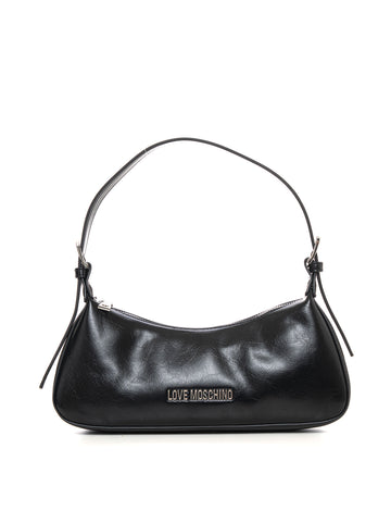 Borsa mezza luna Nero Love Moschino Donna
