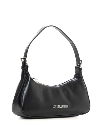 Borsa mezza luna Nero Love Moschino Donna