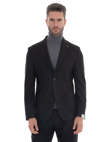Giacca Nero Paoloni Uomo