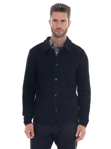 Giacca Blu Paoloni Uomo