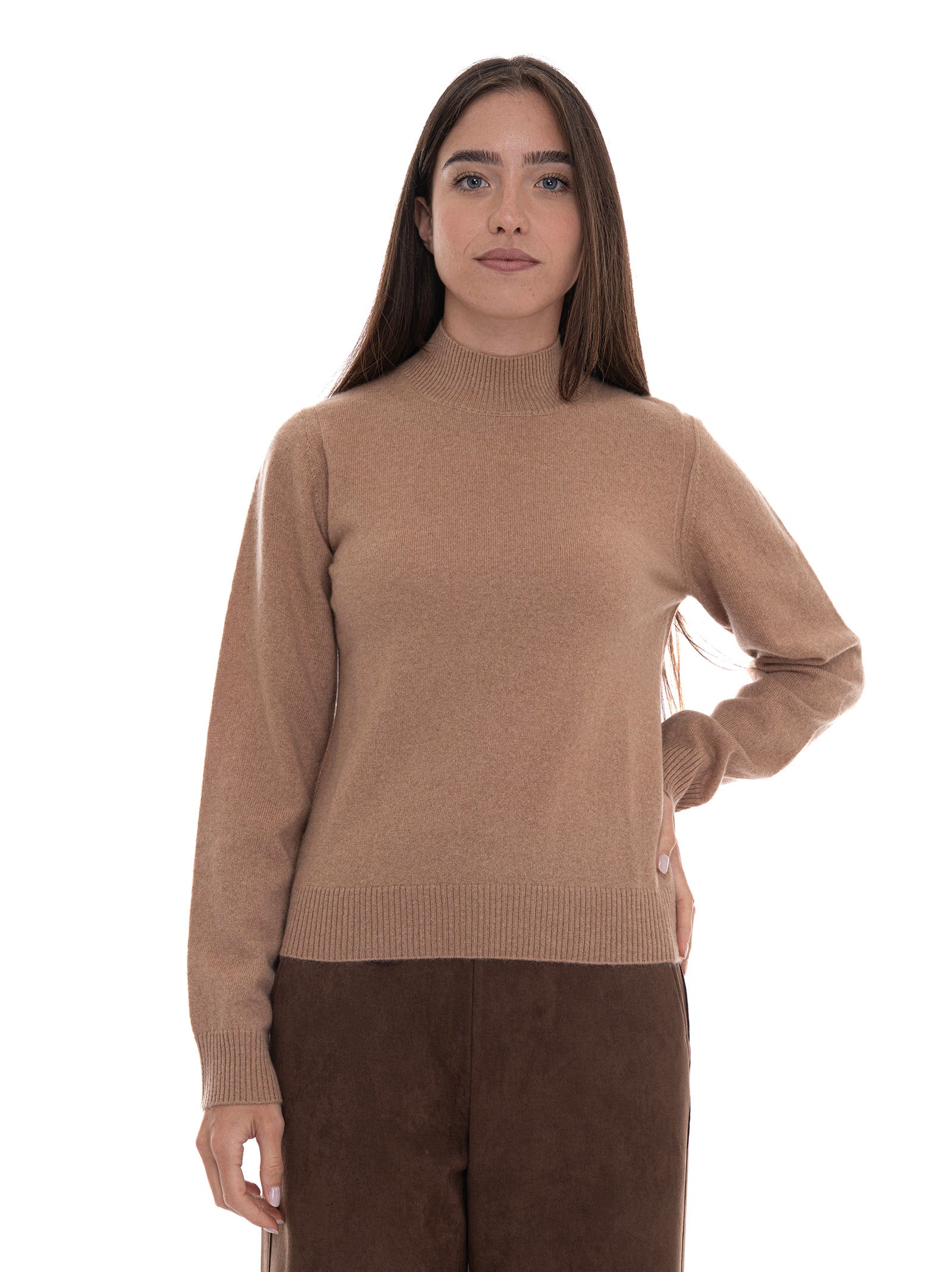 Pennyblack Women's Camel Bacheca Sweater Scaglione Ischia