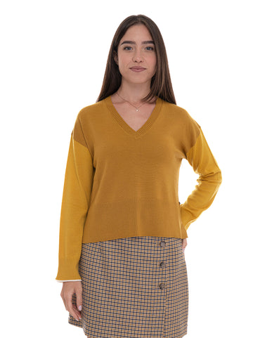 Maglie Senape-giallo Pennyblack Donna