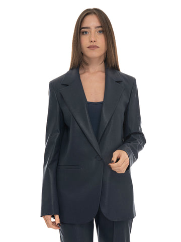 Giacca 1 bottone Eufemia Blu Pennyblack Donna