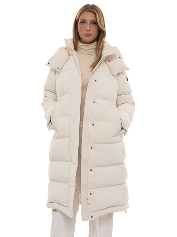 Giubbino lungo Branlyblmbmat Panna Peuterey Donna