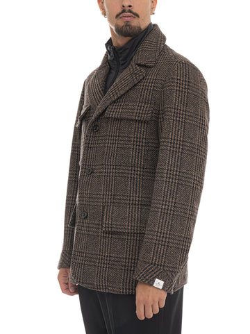 Field jacket INVERNCHECK Marrone Peuterey Uomo