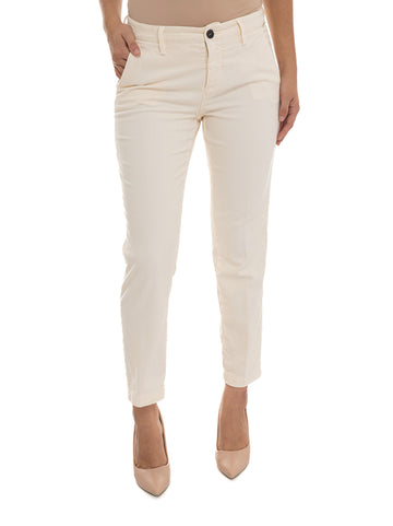 Pantalone modello chino Chino flow bull Burro Roy Rogers Donna