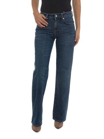 Jeans 5 tasche Carla Denim medio Roy Rogers Donna