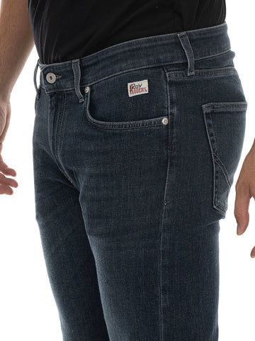 Jeans 5 tasche 517 Denim medio Roy Rogers Uomo