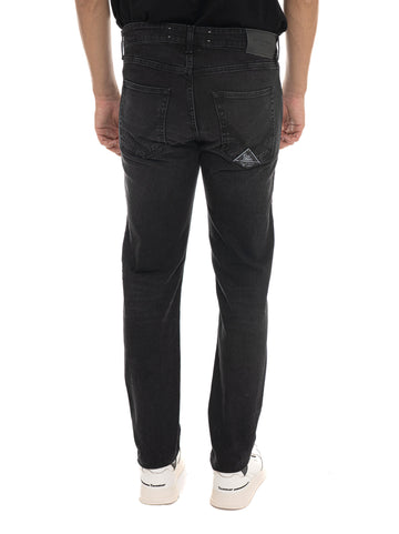 Jeans 5 tasche  517 Denim nero Roy Rogers Uomo
