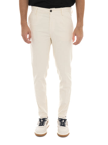 Pantalone in velluto DAY OFF Latte Roy Rogers Uomo