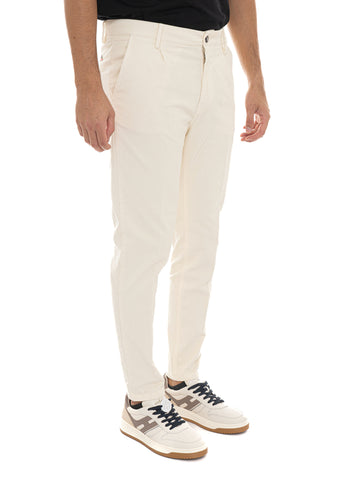 Pantalone in velluto DAY OFF Latte Roy Rogers Uomo