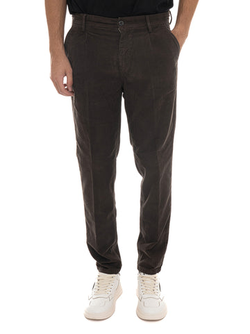 Pantalone in velluto DAY OFF Marrone Roy Rogers Uomo