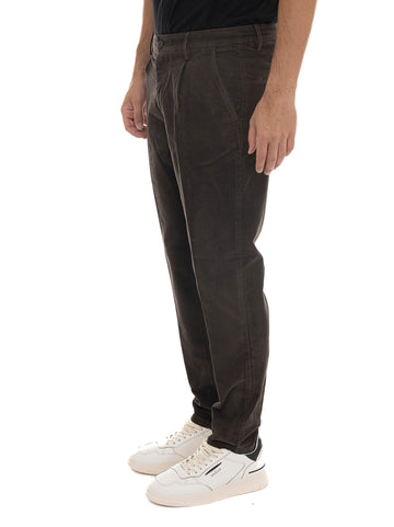 Pantalone in velluto DAY OFF Marrone Roy Rogers Uomo