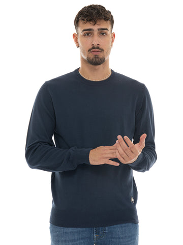 Maglia girocollo Blu Roy Rogers Uomo