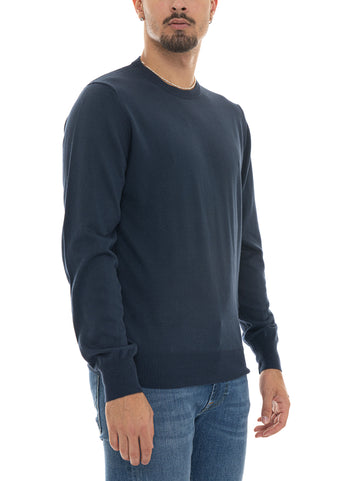 Maglia girocollo Blu Roy Rogers Uomo