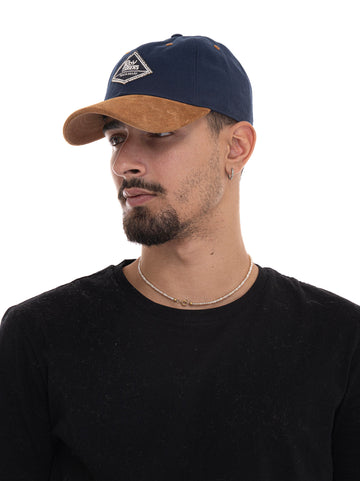 Cappello Blu-beige Roy Rogers Uomo